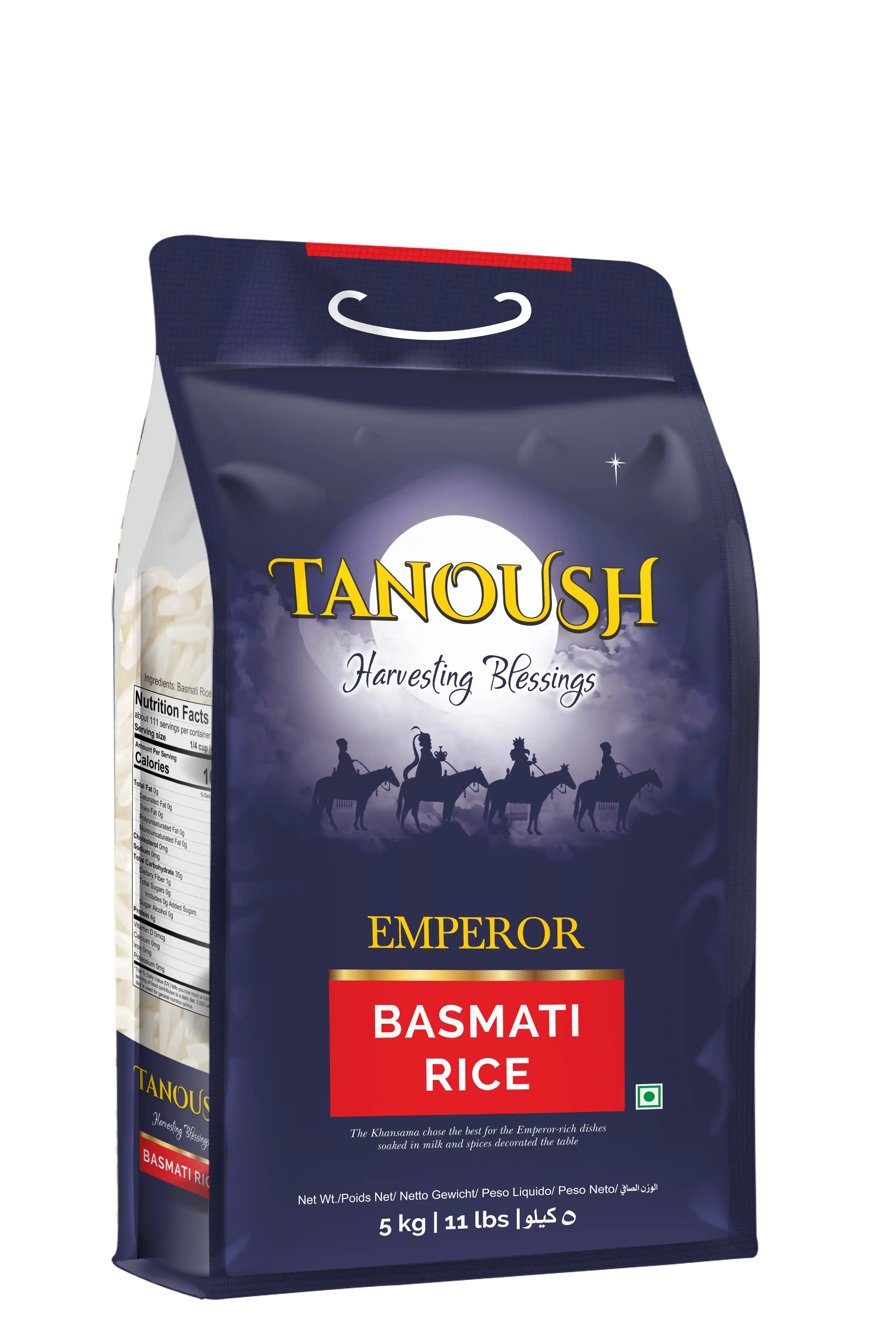 Tanoush Emperor Basmati Rice - 5kg